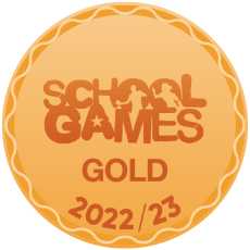 School Games Gold 2022-2023 Logo